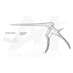 Ferris Smith Kerrison Laminectomy Punches 4mm, Shaft Length 180mm, Upward, Angled (AI-246-2876A)
