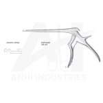 Ferris Smith Kerrison Laminectomy Punches 4mm, Shaft Length 230mm, Upward, Angled (AI-246-2875E)