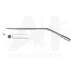 Luer Suction Cannulas Conical 4,5 mm 110 mm <br>(AI-H-015-45)