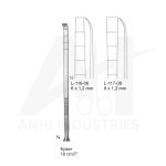 Epker Bone Instruments Curved 18cm 6 X 1,2 mm <br>(AI-L-116-06)