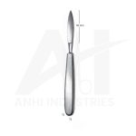 Langenbeck Hollow Handle Knives, Pointed, 18cm<br> (AI-10-184)
