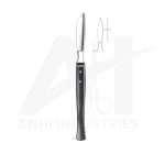 Dissecting Knife , With Wooden Handle, 15cm<br> (AI-1-105)