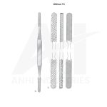 Fomon Nasal Rasps Double End, 21cm, Without Tc <br>(AI-403A-4773)