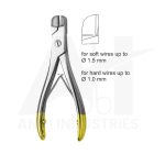 Tc-Wire Cutter 13 cm , Heavy Pattern, (Hard Up To 1mm), (Soft Up To 1.5mm) <br>(AI-Tcf.19.12A)