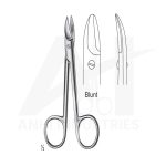 Beebee Wire Cutting Scissors, Cvd, Blunt, 10.5Cm (AI-35-490)