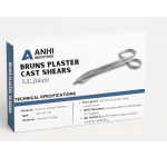 Bruns Bandage Scissors Single Serrated 24Cm Left Hand - Image 3