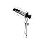 IVES-FANSLER Rectal Specula 22mm Ø x 80mm, with cold light carrier<br> (AI-271-3098)