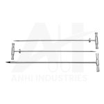 Broken Nail Removal T Handle Set of 4 pieces<br>(AI-V1243)