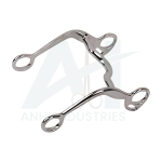 7-1/2” GAG MEDIUM PORT MOUTH STAINLESS STEEL (AI-S-1163)