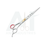 Perforated Pet Grooming Shears with Finger Rest (AI-G-2458)