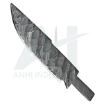 Damascus Steel Ripped Blank Blade (AI-K- 0095)