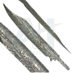 Damascus Steel Blank Blade (AI-K- 0098)