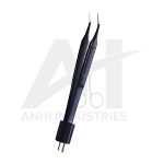 MCPHERSON ANGLED US NON STICK BIPOLAR FORCEPS ( AI-31645)