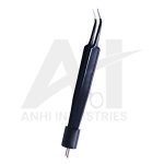 JEWELLER #5 ANGLED US NON STICK BIPOLAR FORCEPS ( AI-31646)