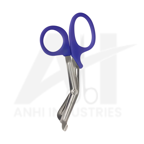 Anhi Utility Tuff Cut Scissors – Durable EMT Trauma Shears with stainless steel blades and soft grip handles