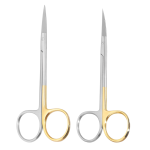 Iris Scissor One Handle Titanium Coated