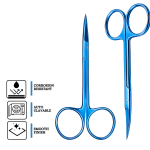 Titanium Iris Scissors Straight/Curved - Image 4