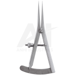 Castroviejo Caliper 8cm – Straight, Measuring Range 0–20mm (AI-O22-260)
