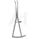 Castroviejo Caliper 18cm – Curved, Measuring Range 0–40mm (AI-O22-264)