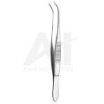 Graefe Curved Serrated Dressing Forceps (AI-O22-271)