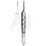 Bishop-harmon 8.5cm serrated 0.8mm tip (AI-O22-278)