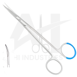 Single Use Iris & Ligature Scissors Curved (AI-3565-04)