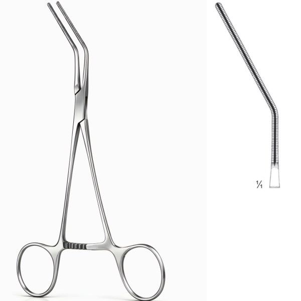 Cooley Atrauma Pediatric Vascular Clamps 16cm