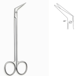 Debakey Scissors, 23cm- Angled 45 Degree