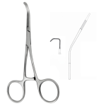 Cooley Atrauma Pediatric Vascular Clamps 12.5cm