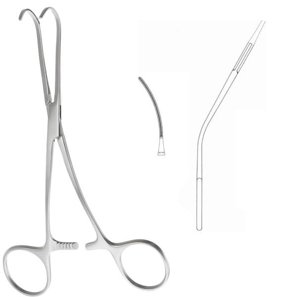 Cooley Atrauma Pediatric Vascular Clamps 13.5cm