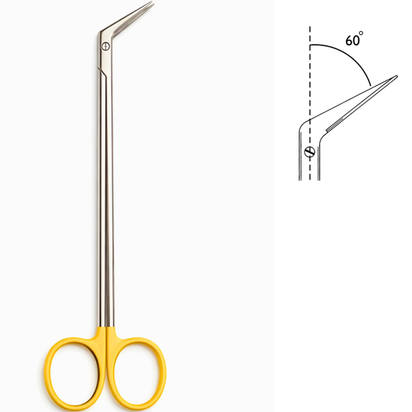 Tc-Debakey Vascular Scissors, Angled 60 Degree