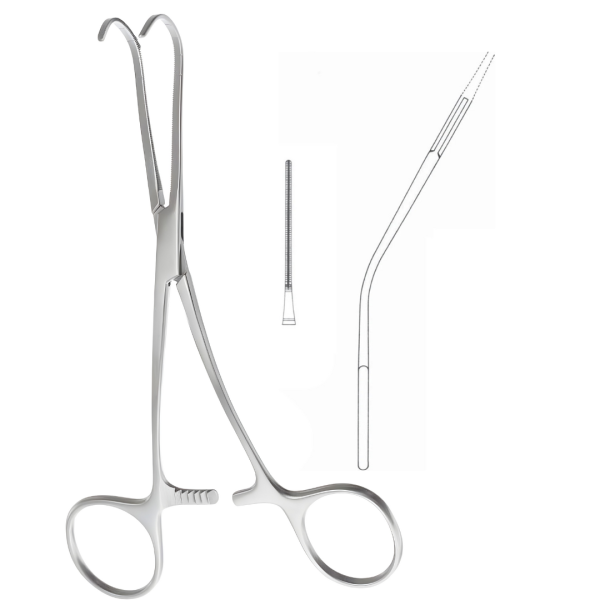 Cooley Atrauma Pediatric Vascular Clamps 13.5cm