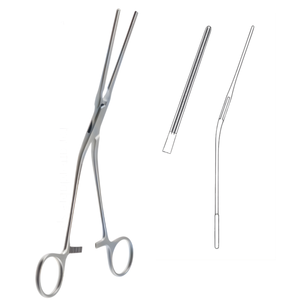 Potts Atrauma Coartation Calmps, 22cm