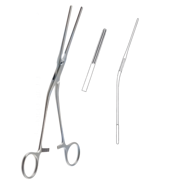 Potts Atrauma Coartation Calmps, 20.5cm