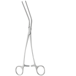 Potts Atrauma Coartation Calmps, Curved, 22cm
