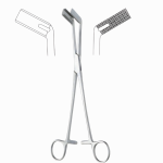 Johns-Hopkins Applying Forceps For Johns-Hopkins And Debakey Bulldog Clamps, 24.5cm
