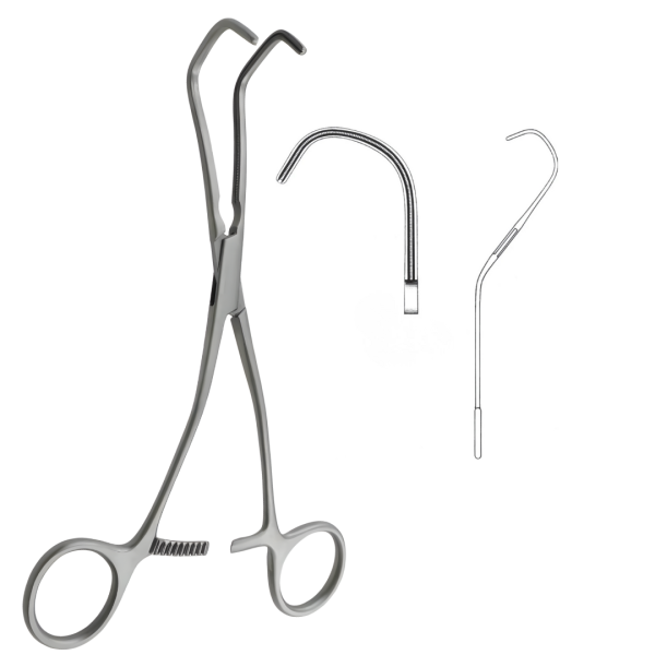 Lambert-Kay Atrauma Forceps, 22.5cm