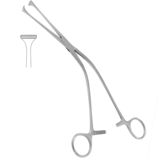 Millin Atrauma Forceps, 22.5cm