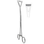 Scheibe Atrauma Organ Grasping Forceps 18Cm, Narrow