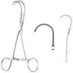Cooley Atrauma Multi Purpose Vascular Clamps, 17cm
