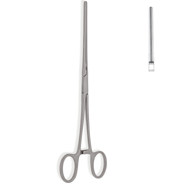 Debakey-Pean Atrauma Artery Forceps, Straight, 18.5cm