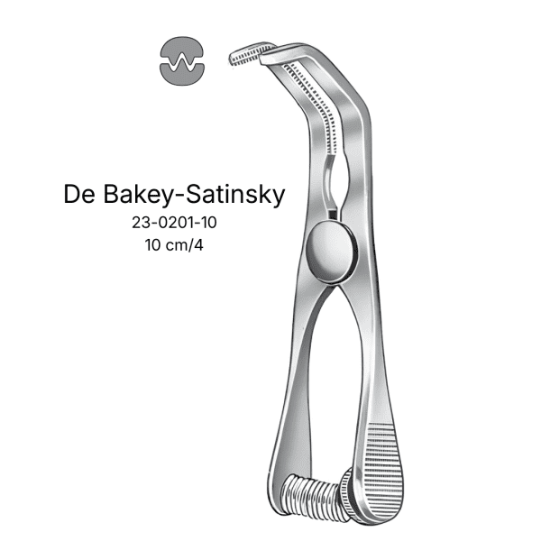 De Bakey-Satinsky 10 cm/4