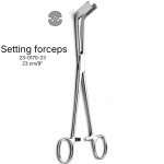 Setting forceps 23 cm/9"