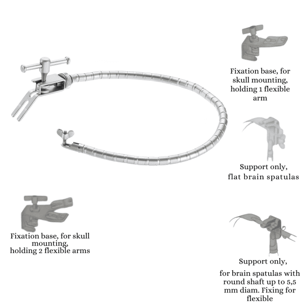 Yasargil Brain Retractors (AI-k22-250)